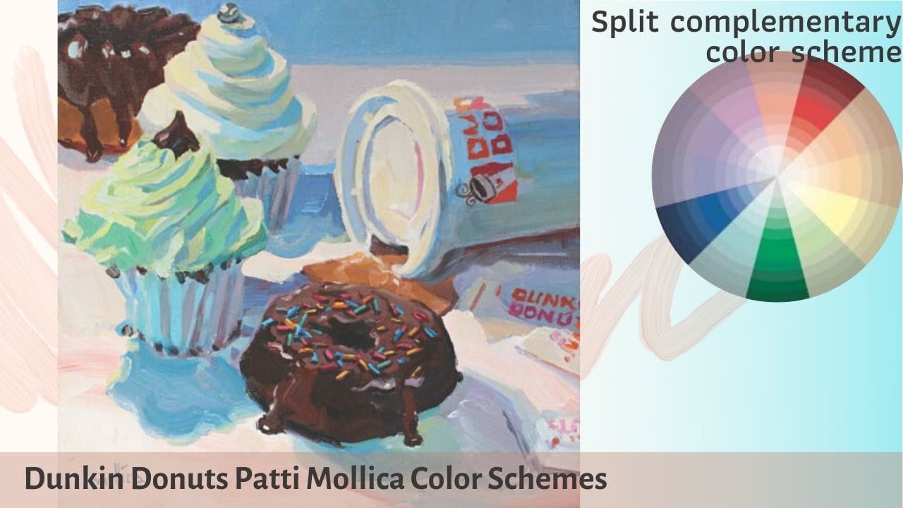 dunkin donuts patti mollica color schemes artists network